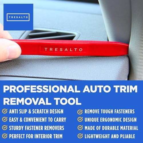 Tresalto Auto Trim Removal Tool Kit (No Scratch Plastic Pry Kit), Door ...